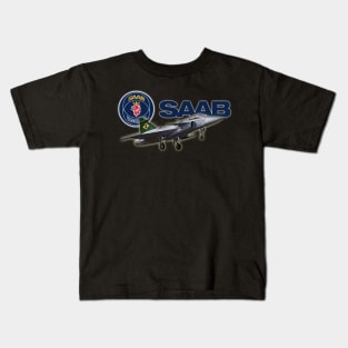 Gripen NG Brazil Air Force Kids T-Shirt